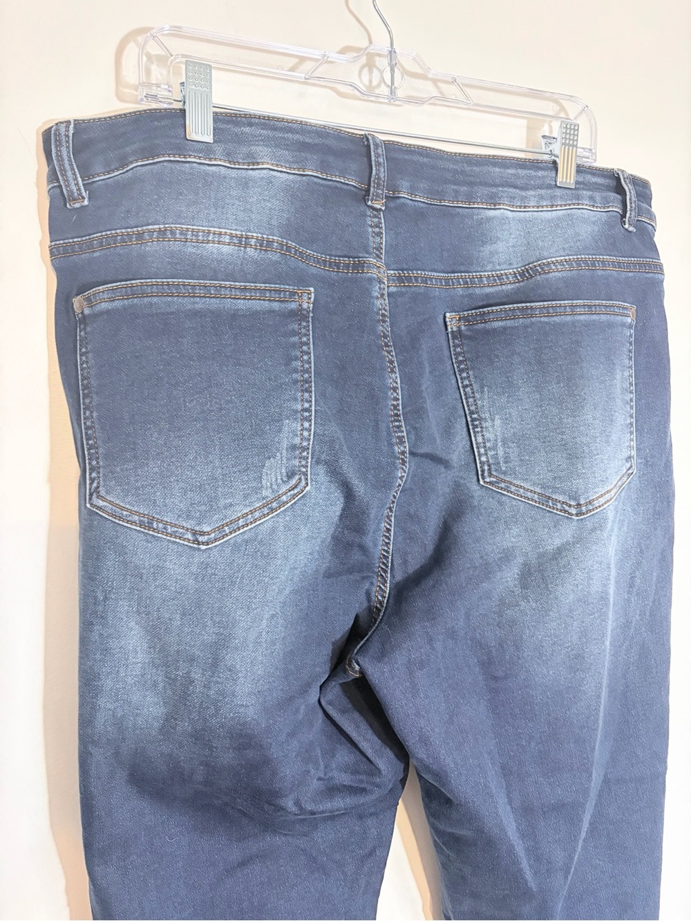 Sandpiper Women's Dark Blue Cropped Ankle Jeans Plus Size 22 W - Picture 6 of 7
